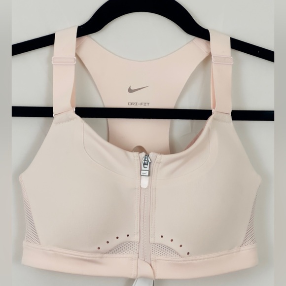 Nike Women's Dri-FIT Alpha High-Support Padded Zip-Front Sports Bra Blus… - Picture 5 of 13